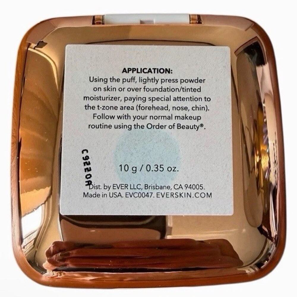 EVER Skincare Makeup Bundle NIP Clay Mask Powder Lip Therapy Set Hyaluronic VitC - Picture 6 of 16
